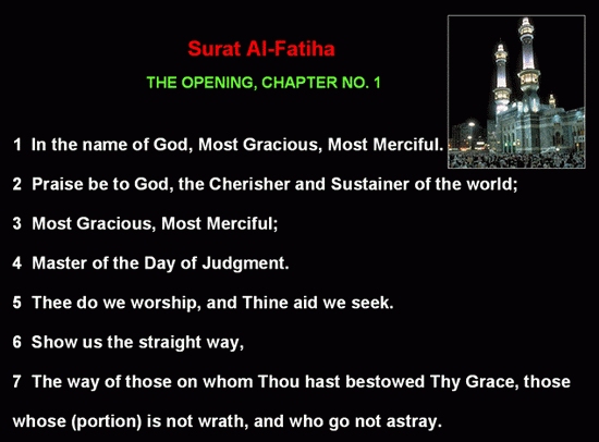 Beautiful Findings The Numerical Miracle Of Surat Al Fatiha