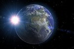دوران الأرض: مؤشر لطلوع الشمس